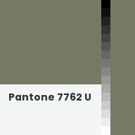Color chip: Pantone 7762 U