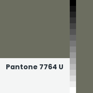 Color chip: Pantone 7764 U