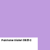Color chip: Pantone Violet 0631 C