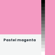 Color chip: Pastel magenta