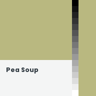 Color chip: Pea Soup