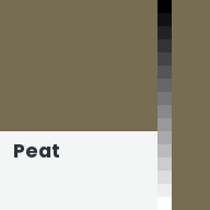 Color chip: Peat