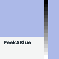 Color chip: PeekABlue