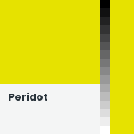 Color chip: Peridot