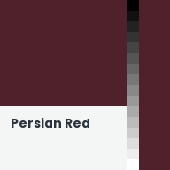 Color chip: Persian Red