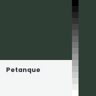 Color chip: Petanque