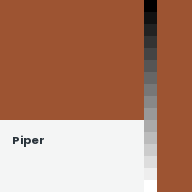 Color chip: Piper