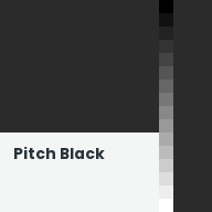 Color chip: Pitch Black
