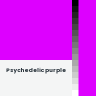 Color chip: Psychedelic purple