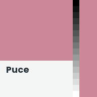 Color chip: Puce
