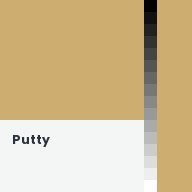 Color chip: Putty