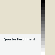 Color chip: Quarter Parchment