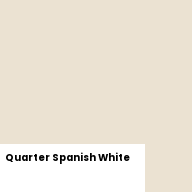 Color chip: Quarter Spanish White