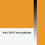 Color chip: RAL 1037 Sun yellow