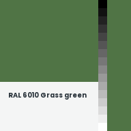 Color chip: RAL 6010 Grass green