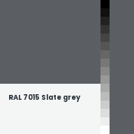 Color chip: RAL 7015 Slate grey