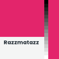 Color chip: Razzmatazz