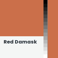 Color chip: Red Damask