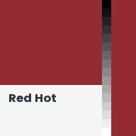 Color chip: Red Hot