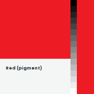 Color chip: Red (pigment)