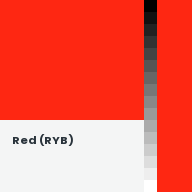 Color chip: Red (RYB)