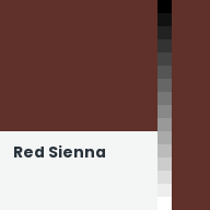 Color chip: Red Sienna