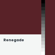 Color chip: Renegade