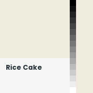 Color chip: Rice Cake