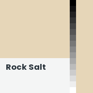Color chip: Rock Salt
