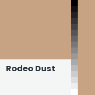 Color chip: Rodeo Dust