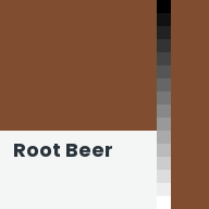 Color chip: Root Beer