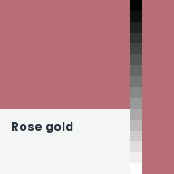 Color chip: Rose gold