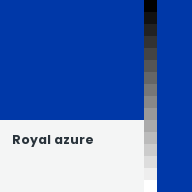 Color chip: Royal azure
