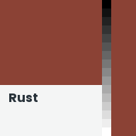 Color chip: Rust