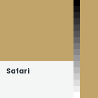 Color chip: Safari