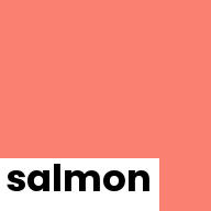 Color chip: salmon