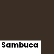 Color chip: Sambuca