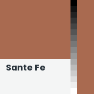 Color chip: Sante Fe