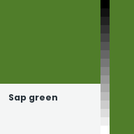 Color chip: Sap green