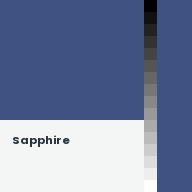 Color chip: Sapphire