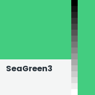 Color chip: SeaGreen3