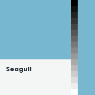 Color chip: Seagull
