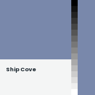 Color chip: Ship Cove