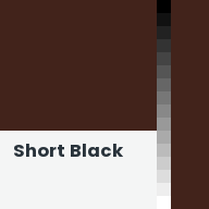Color chip: Short Black