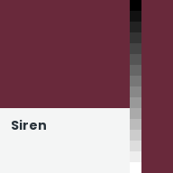 Color chip: Siren