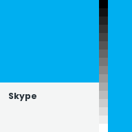 Color chip: Skype