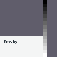 Color chip: Smoky