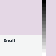 Color chip: Snuff