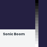 Color chip: Sonic Boom