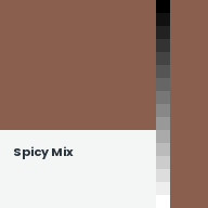 Color chip: Spicy Mix